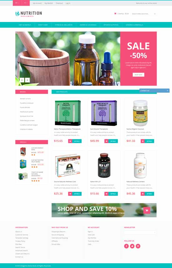 Healthy-Life-Supplements-Medicine-Magento-Theme