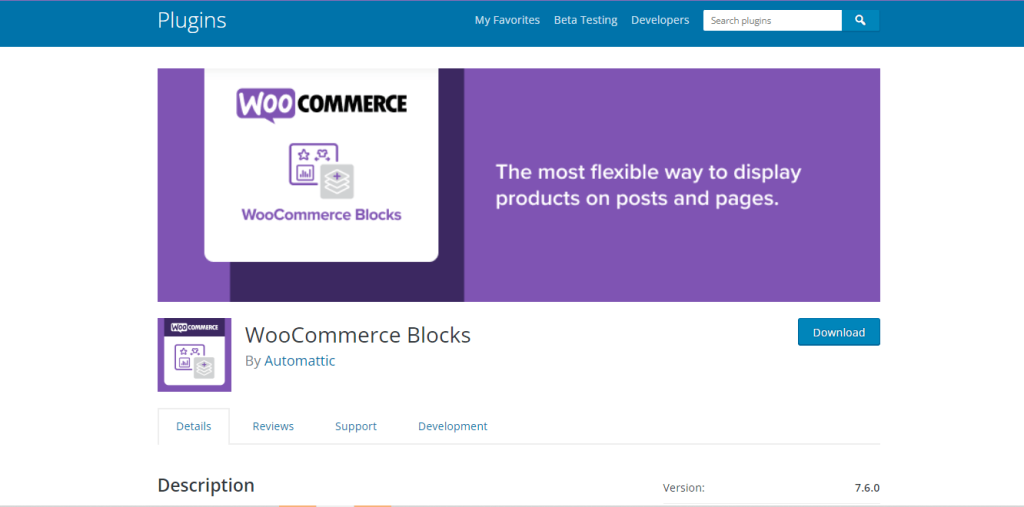 Bloki WooCommerce od Automattic