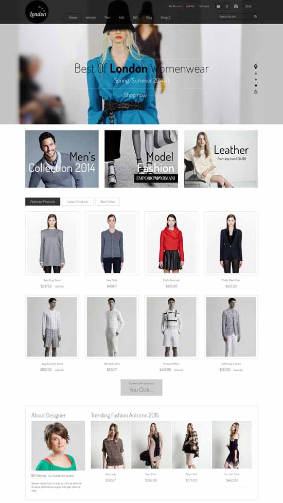 London-Stars-Responsive-Prestashop-Theme