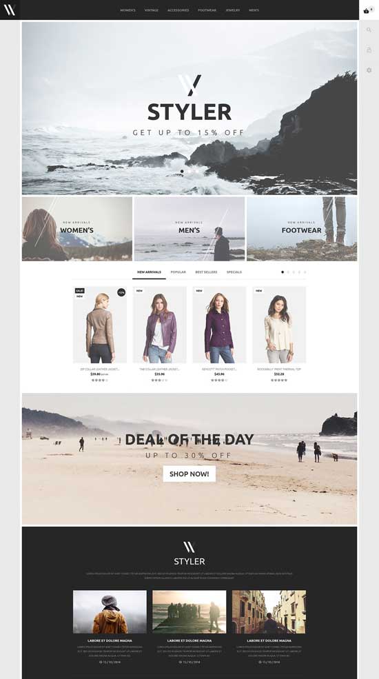 Styler-PrestaShop-테마