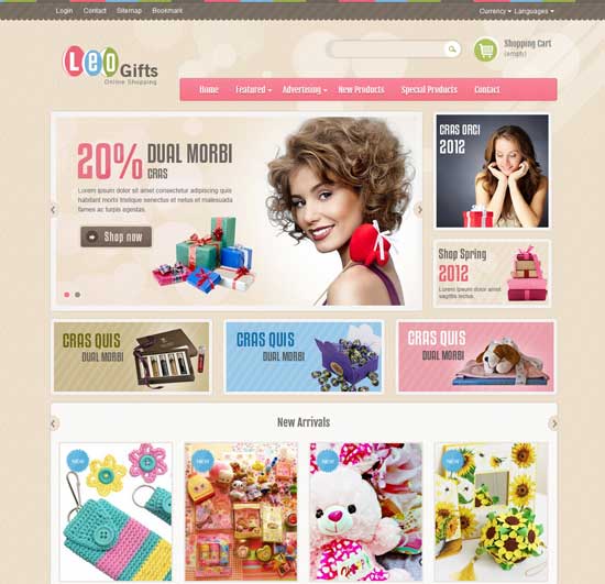 Leo Gifts Prestashop Theme