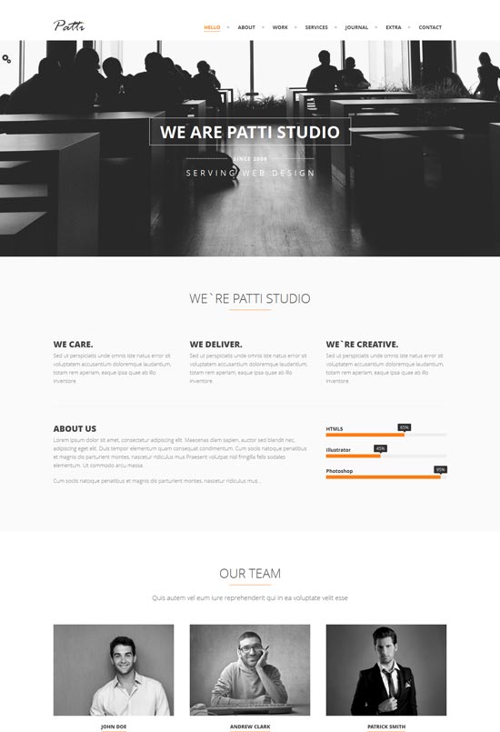 Patti-Parallax-One-Page-HTML-Template