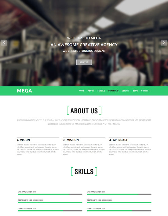 MEGA-responsive-onepage-Parallax-Template