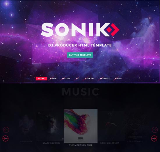 sonik-one-page-music-html-template