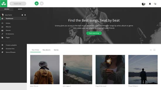 Groovy-angularJS-Music-App-Template