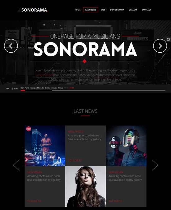 Sonorama-Onepage-Music-Template