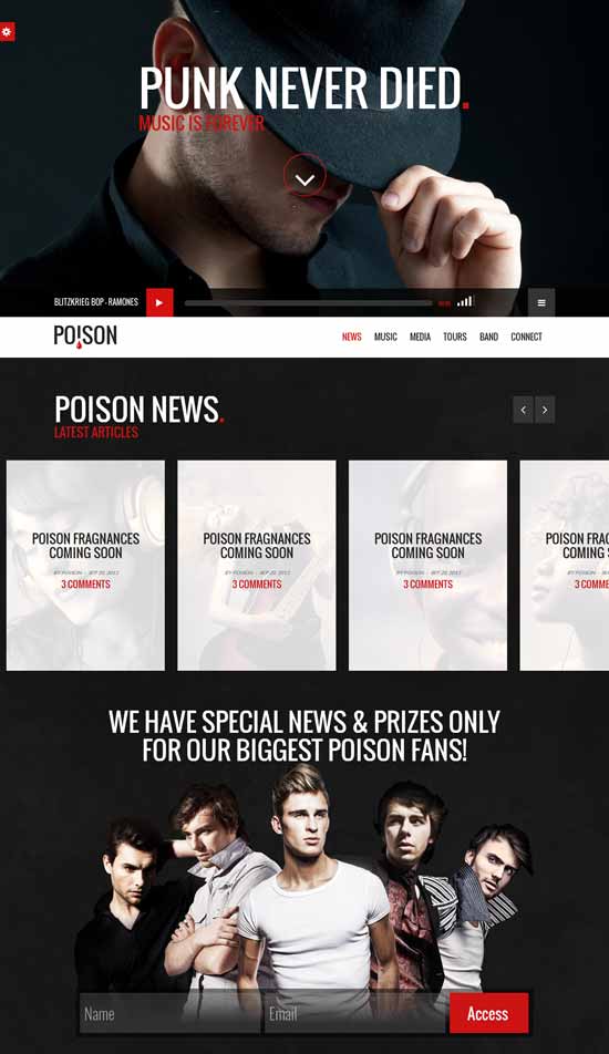 Poison-Music-HTML-One-Page-Template