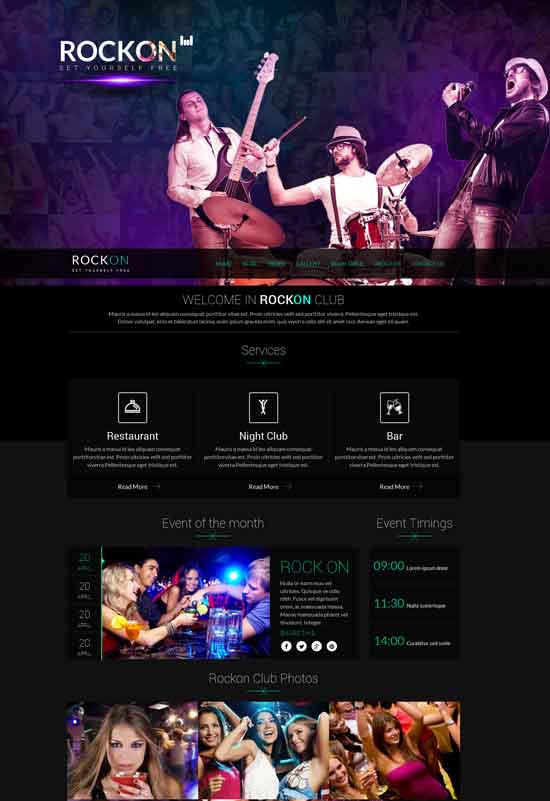 Rockon-Responsive-HTML-Template