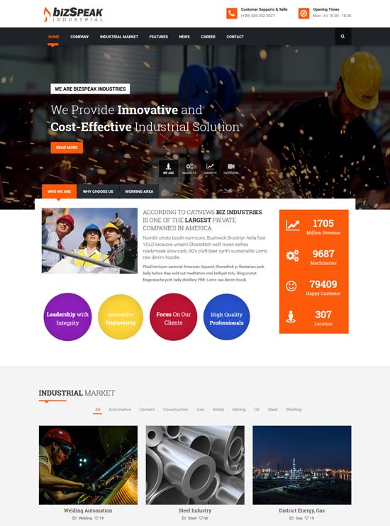 bizspeak-industrial-html5-template