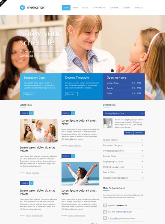 MediCenter-Responsive-Medical-Health-Template