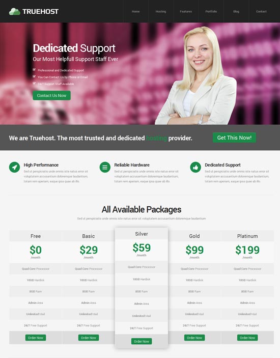 Truehost-Responsive-HTML-5-Hosting-Template