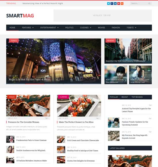 مجلة SmartMag-Responsive-Retina-WordPress