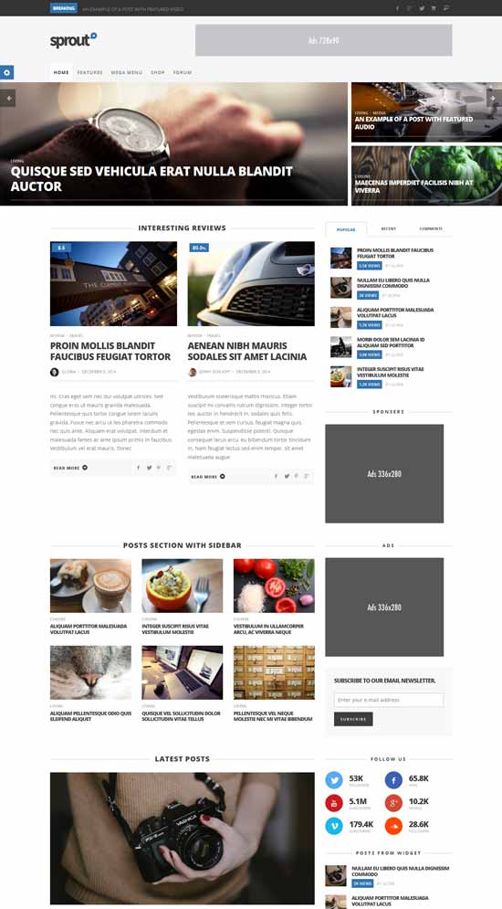 Clean-Blog-News-Magazine-Responsive-موضوع