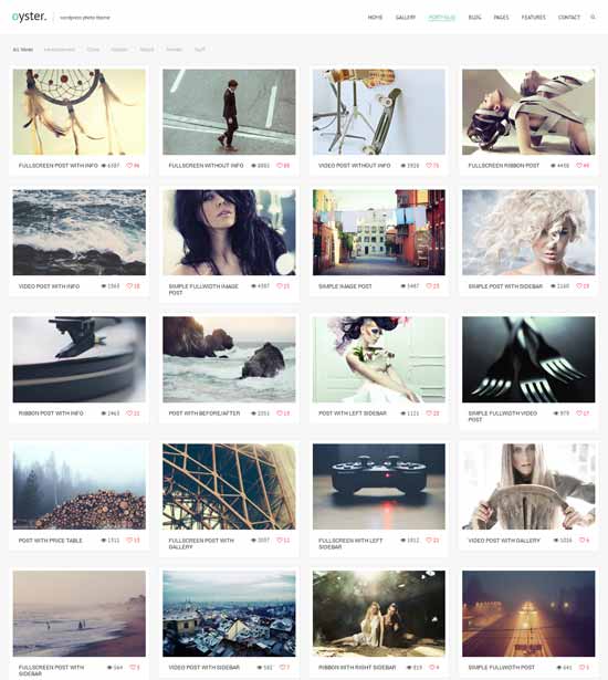 Oyster-Creative-Photo-WordPress-Tema