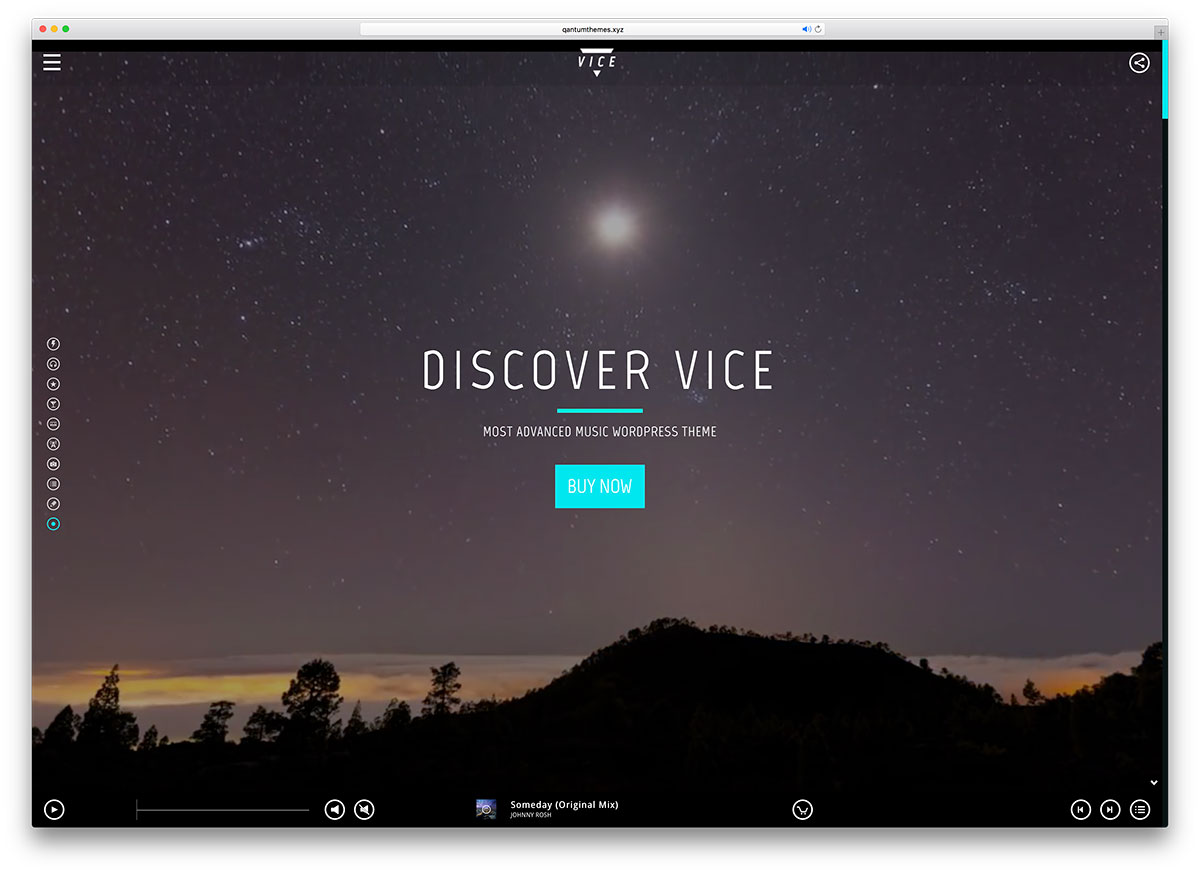 vice-fullscreen-music-wordpress-theme
