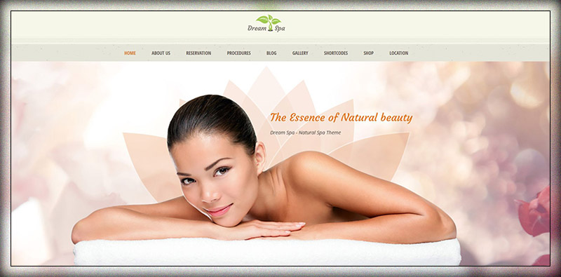 Dream Spa - 沙龙、Spa WordPress 主题