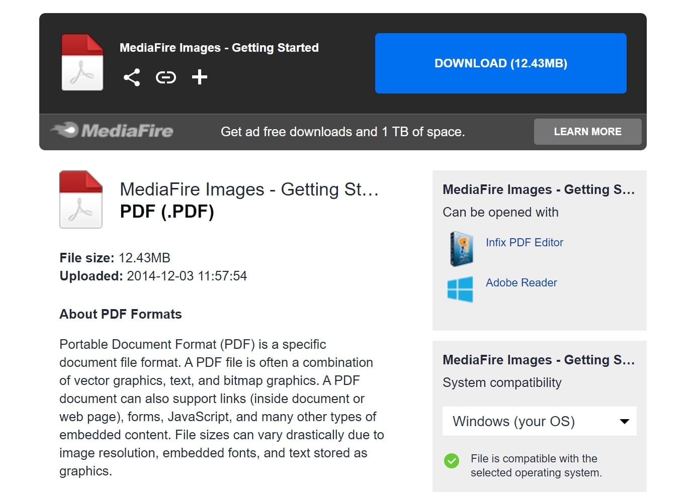 MediaFire 的图像文件预览器