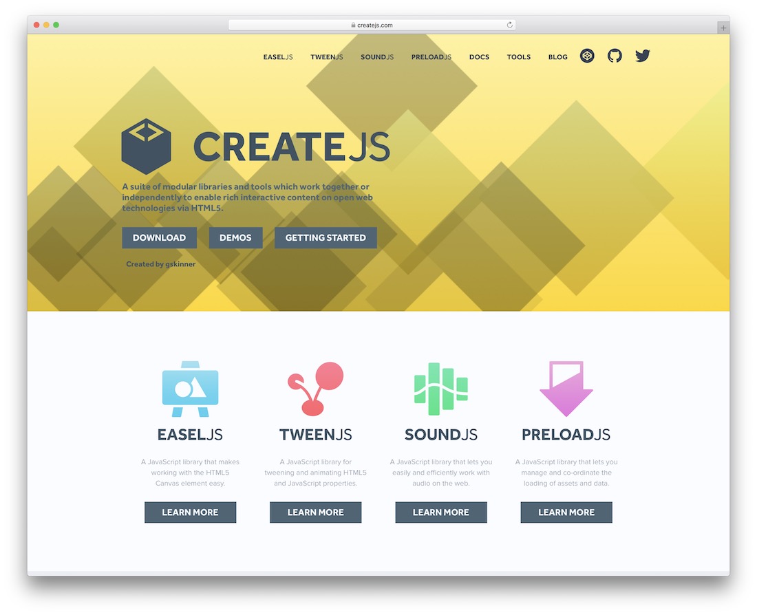 createjs html5 çerçevesi