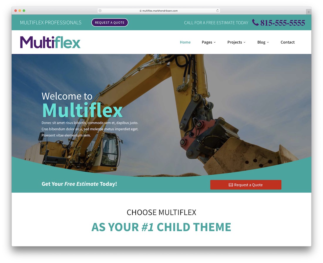 tema anak multiflex divi