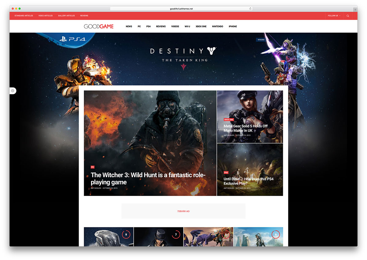 goodlife-creative-gamer-wordpress-theme