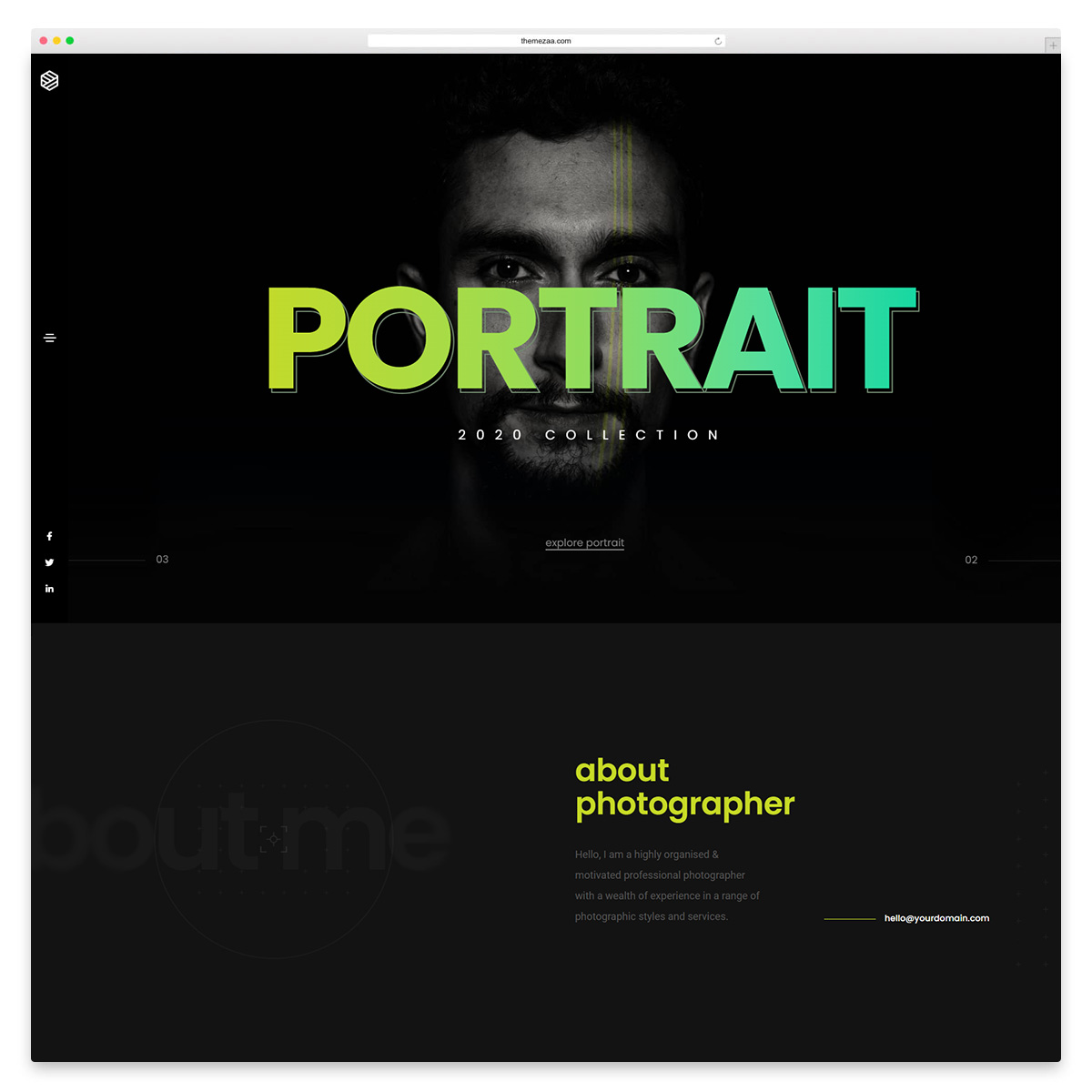 tema wordpress fotografia litografia