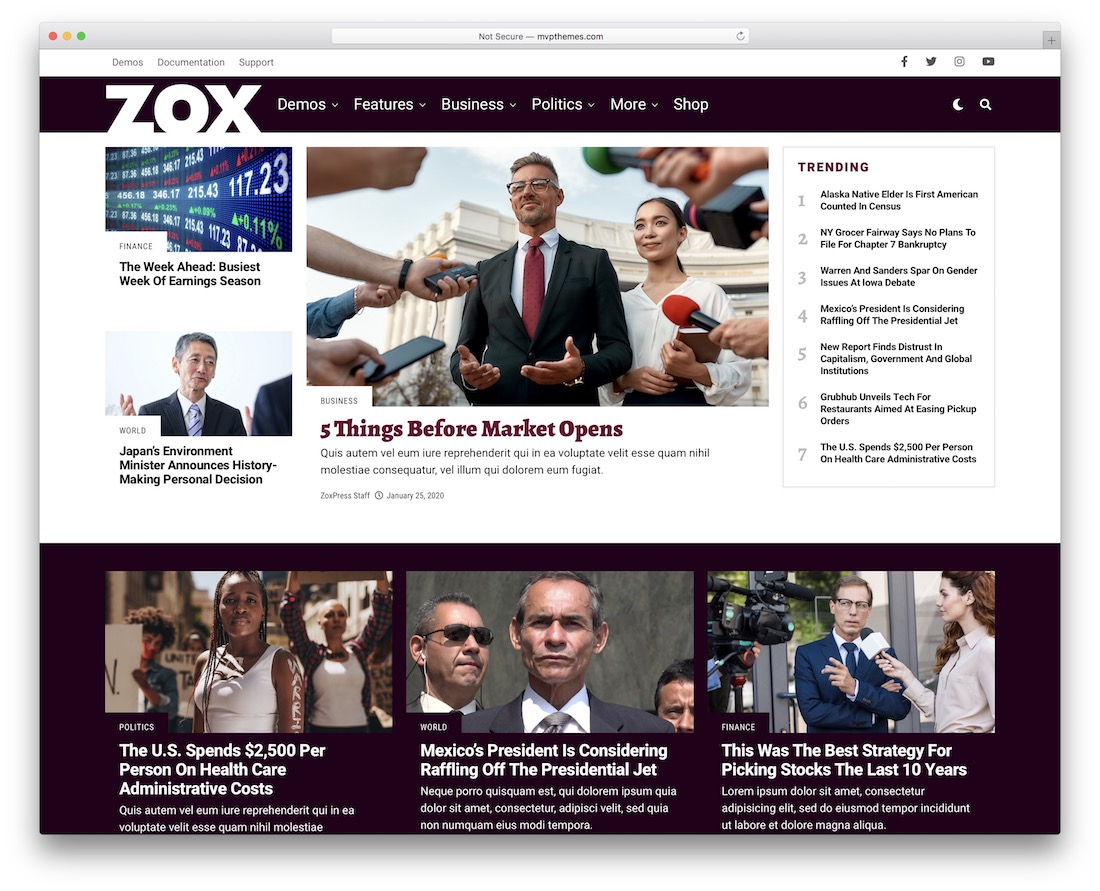 tema koran wordpress zoxpress