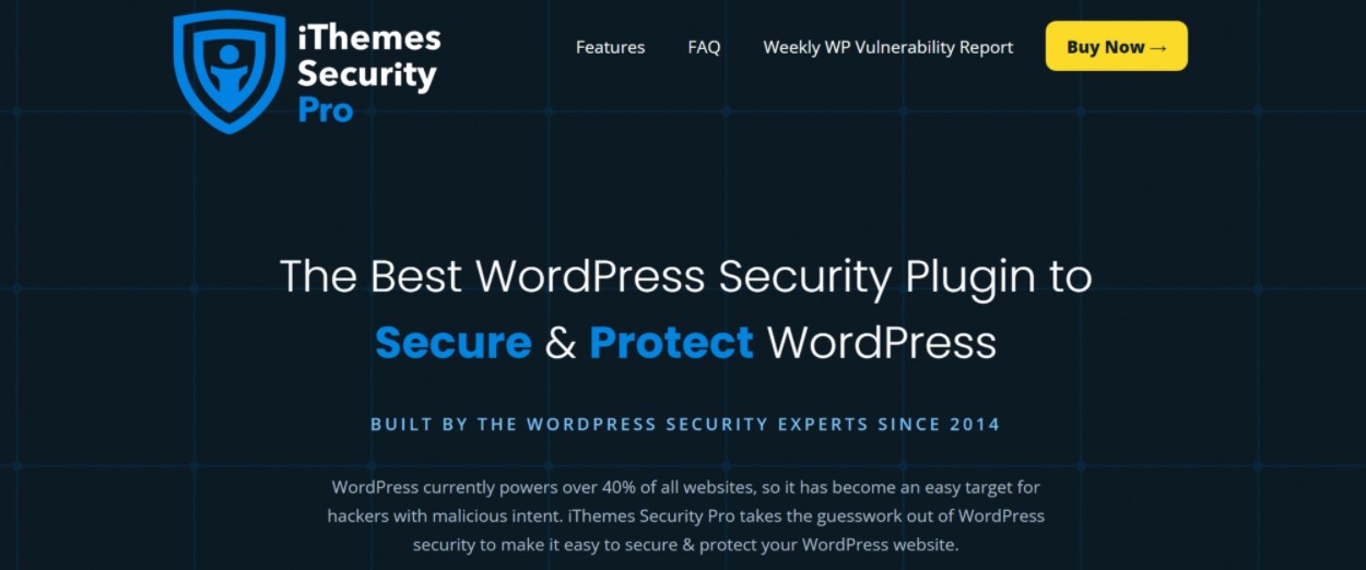 Plugin iThemes Security Pro WordPress