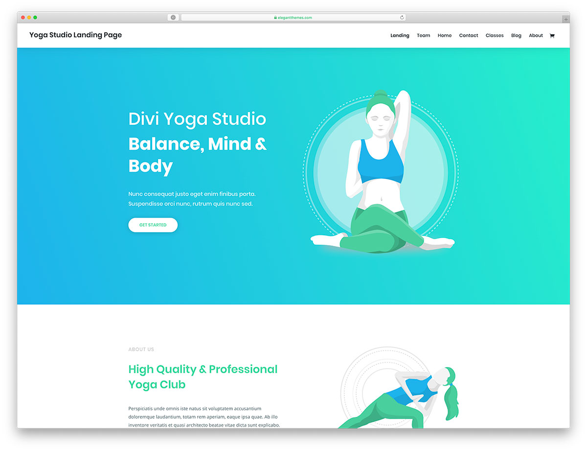 tema yoga wordpress