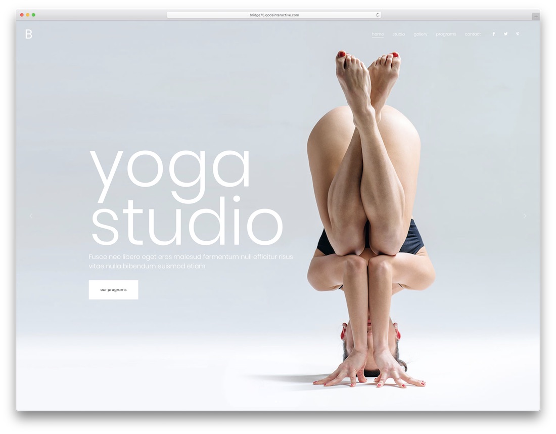 tema jembatan yoga wordpress