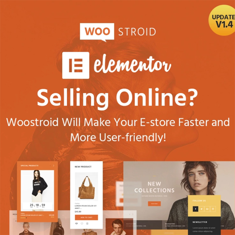 Woostroid2 - многоцелевая тема WooCommerce