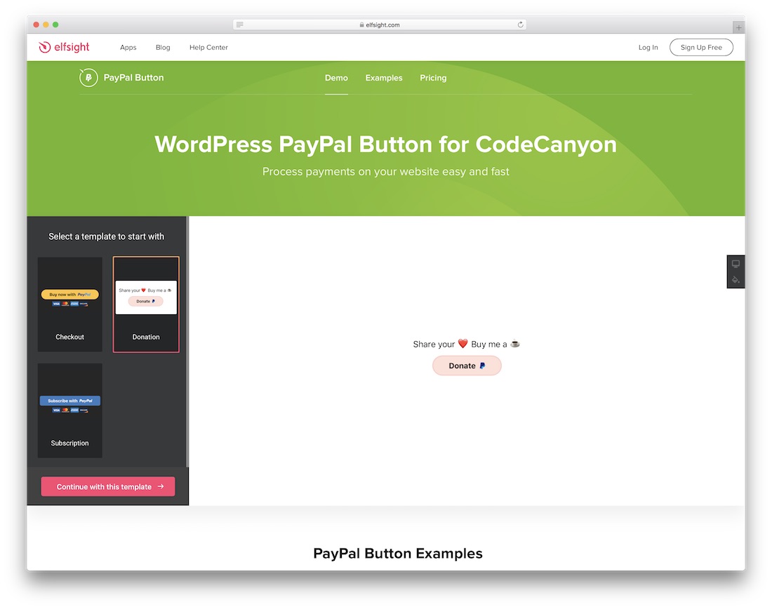 tombol paypal plugin donasi wordpress gratis