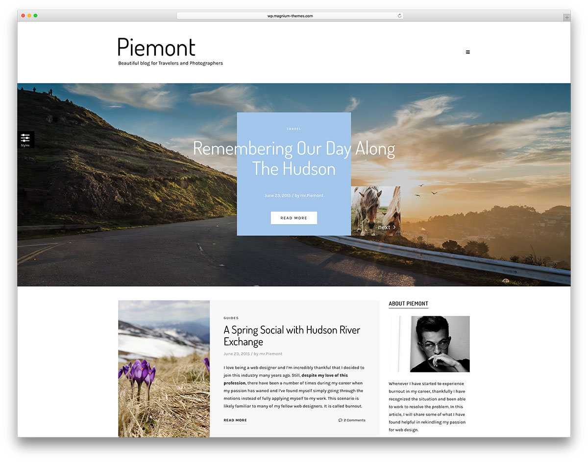 piemont-travel-blog-wordpress-主題