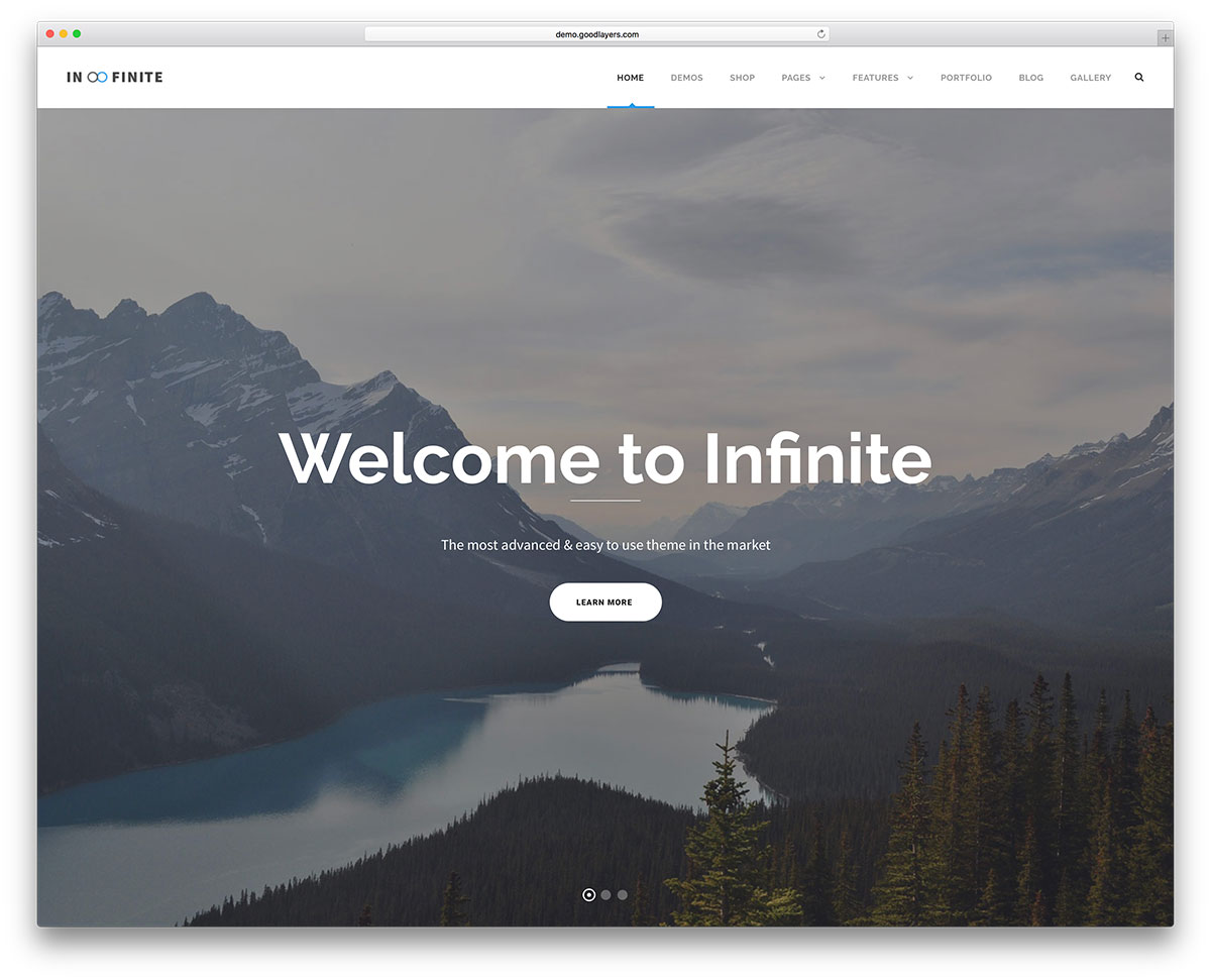 infinite-business-landing-page-website-theme