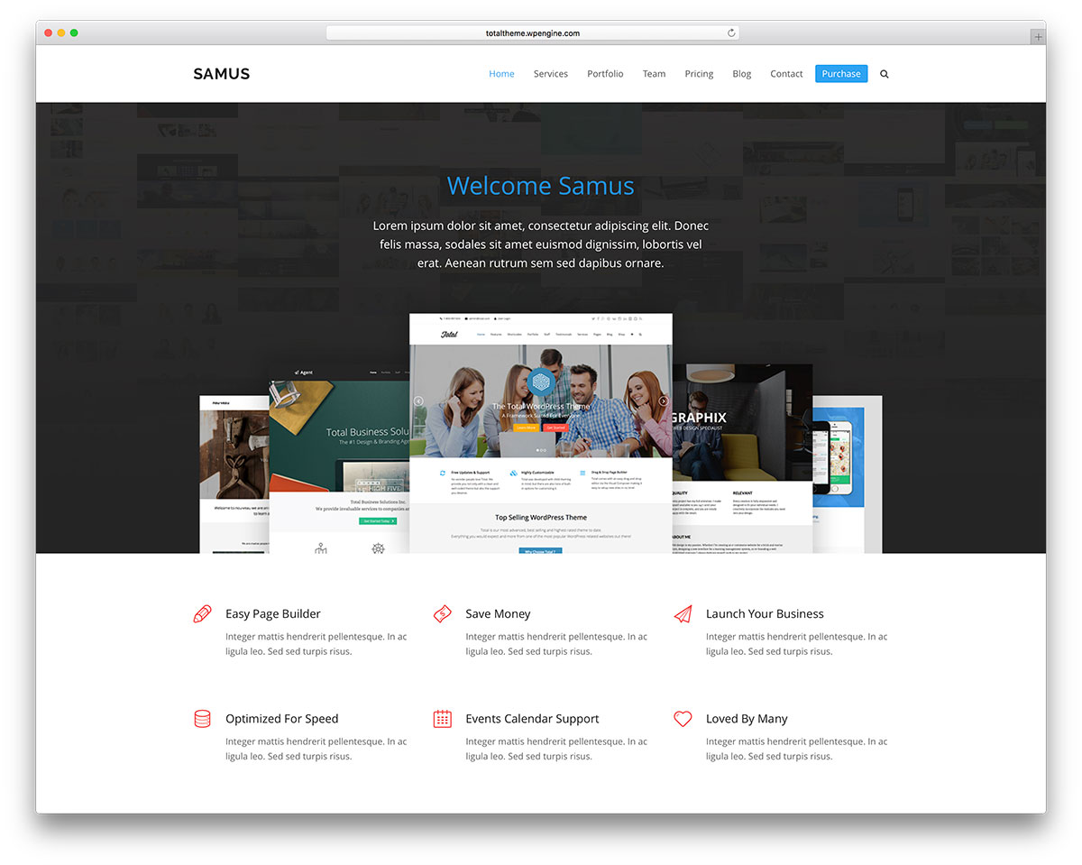 Total-flexible-business-website-template