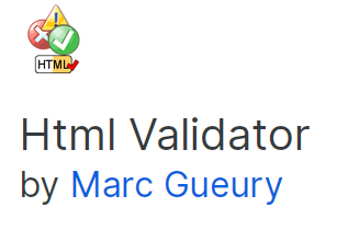 Validator HTML