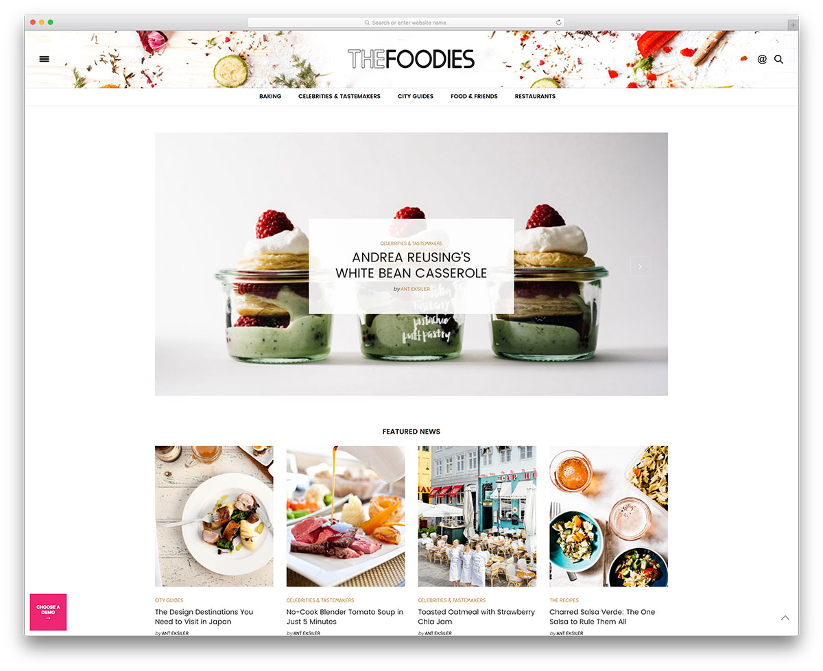 the-voux-minimal-food-blog-template-website