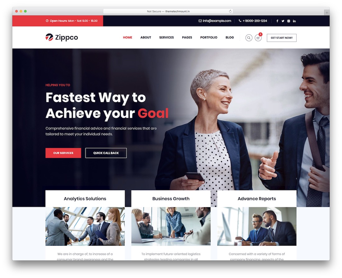 Zippco WordPress-Theme