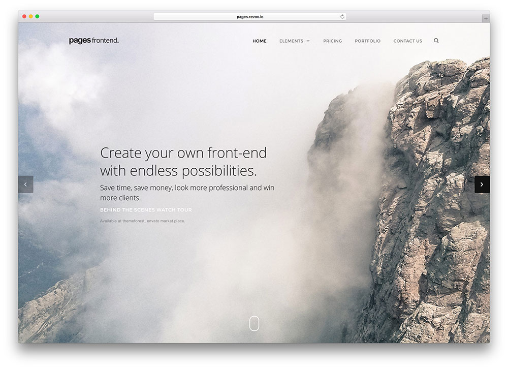 pages-fullscreen-html5-modello-portfolio