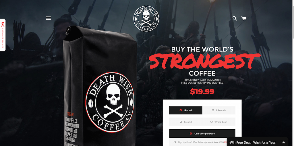 Najsilniejsza kawa świata – Death Wish Coffee Company