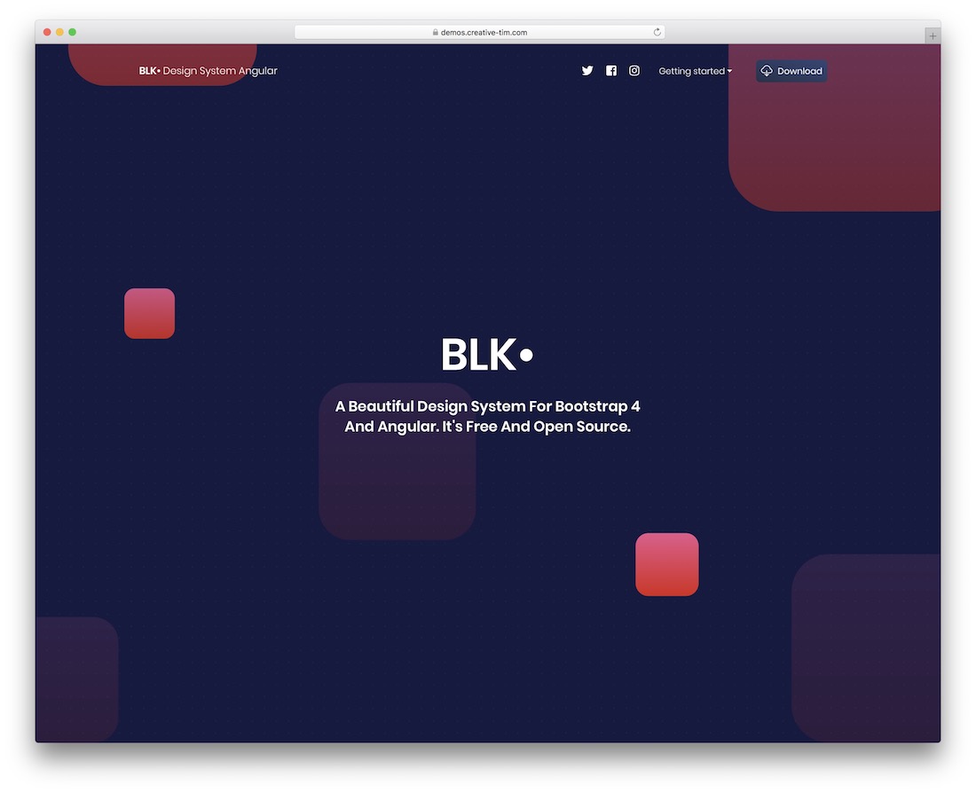 blk design system angular