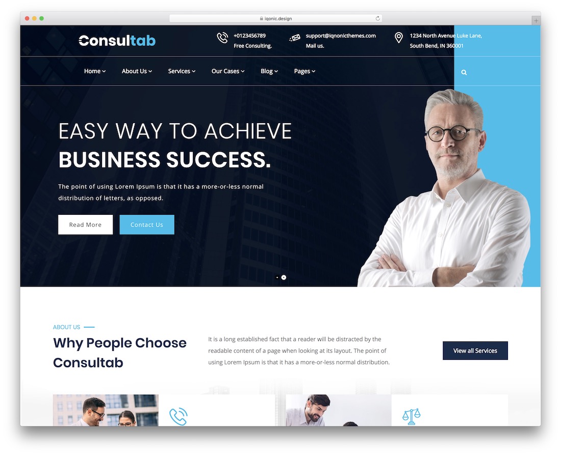 consultab consultation thème wordpress