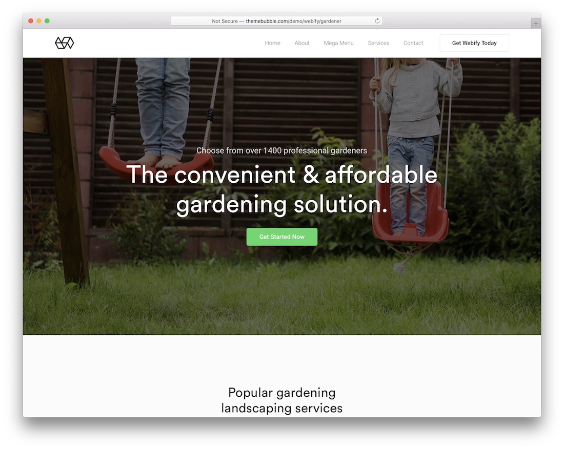 Webify Farming Wordpress-Thema