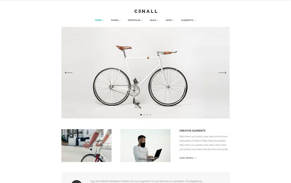 conall WordPress Instagram-Theme