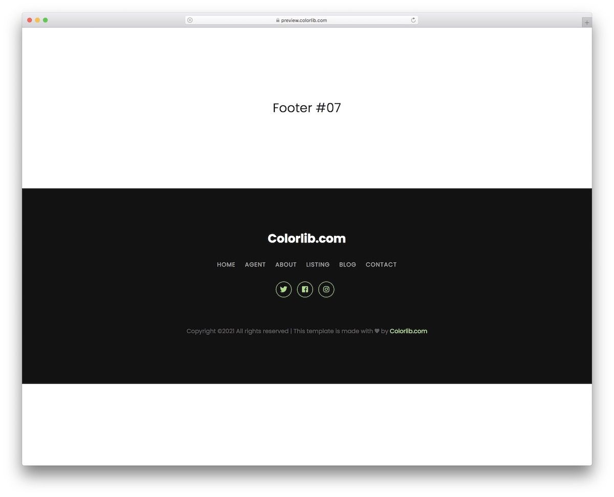 bootstrap footer 17