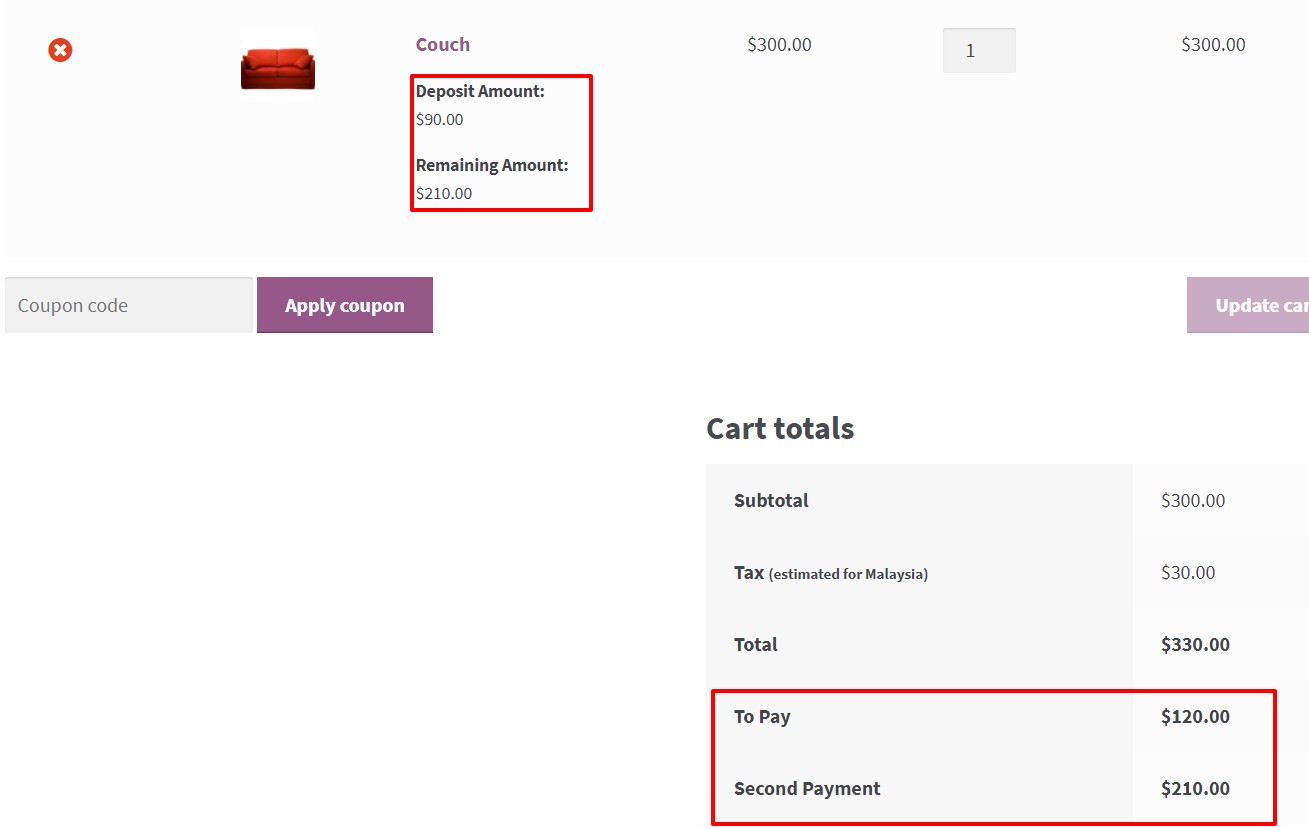 Pagos a plazos responsivos de WooCommerce