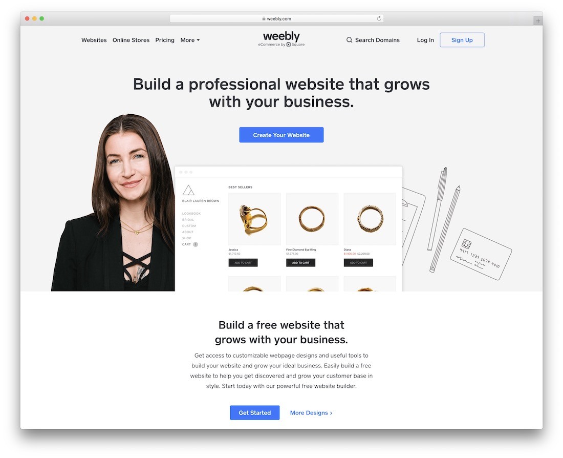 weebly créer un site d'adhésion