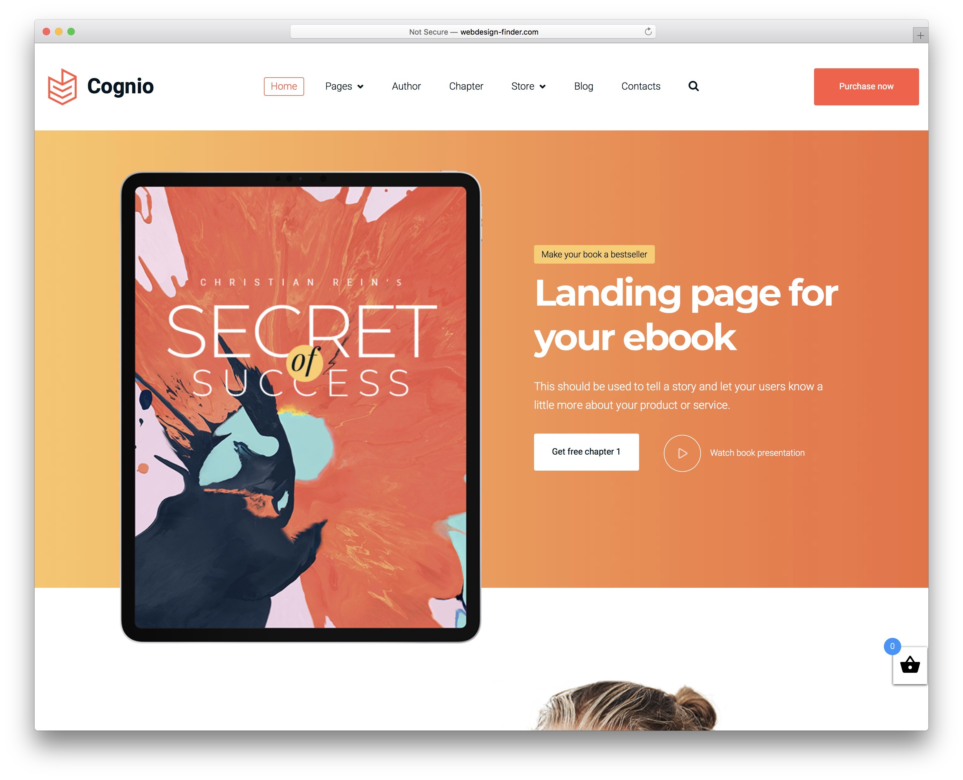 cognio ebook tema wordpress