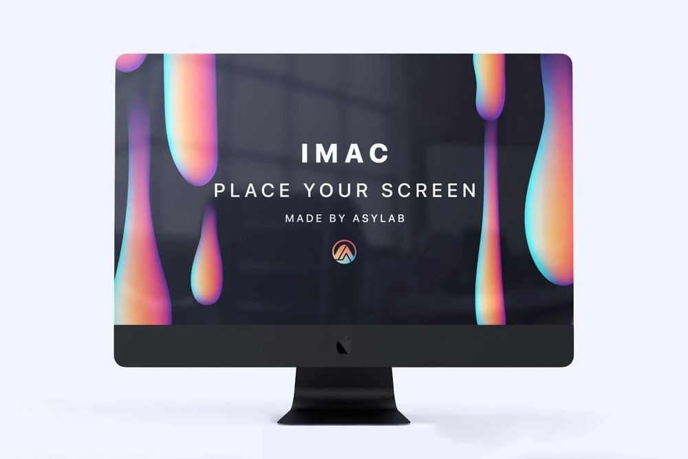 mockup iMac pro gratis