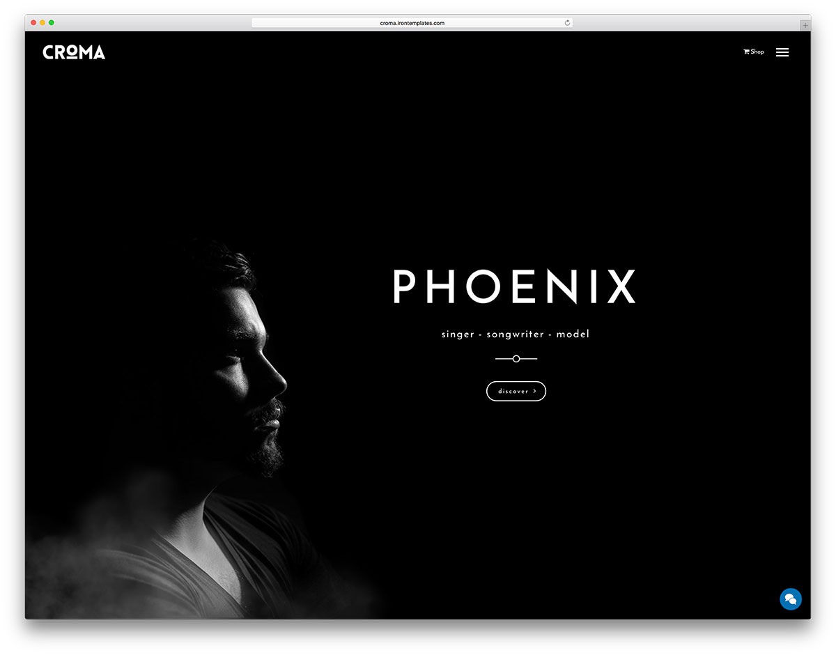 croma-singer-wordpress-website-template