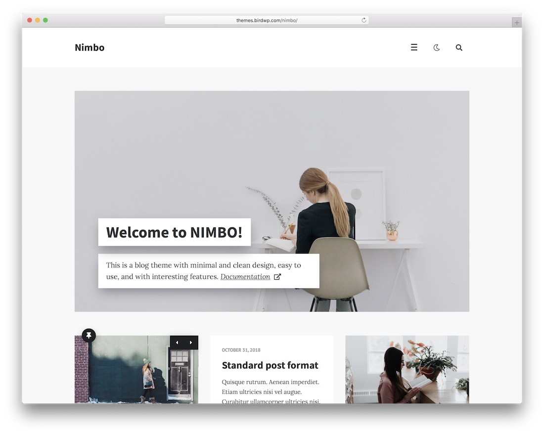 tema blog wordpress populer nimbo